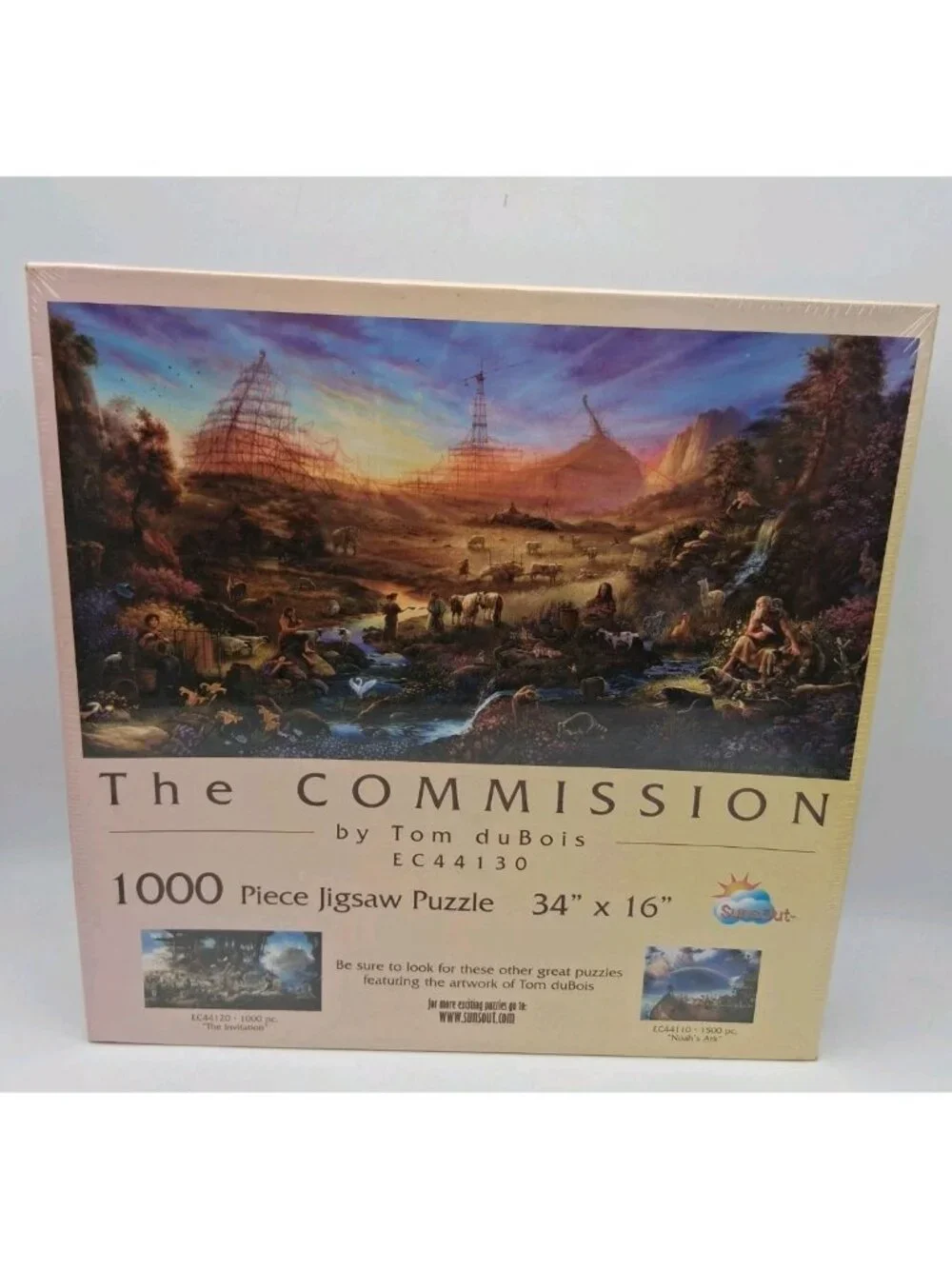 Tom DuBois The Commission Jigsaw 1000 Pc Puzzle SunsOut New Sealed 34